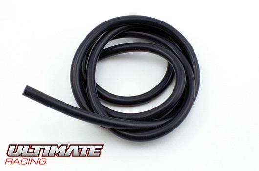 Ultimate Racing - UR1108-B - Fuel tube silicone - 1m x 2.5mm - black